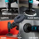 Chemical Guys Spinner Carpet Drill Brush. Light Duty